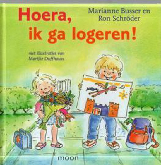 Hoera, ik ga logeren! Editie 20 x 20 cm - Marianne Busser en Ron Schroder, Ron Schroder