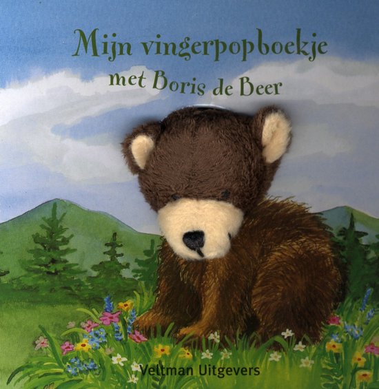 Kinderboeken voorleesboek Mijn vingerpopboekje met Boris de Beer - Vitataal