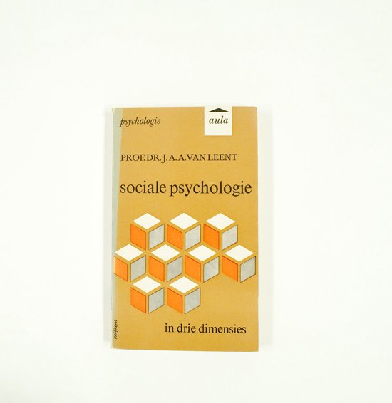 Sociale psychologie in drie dimensies - Leent