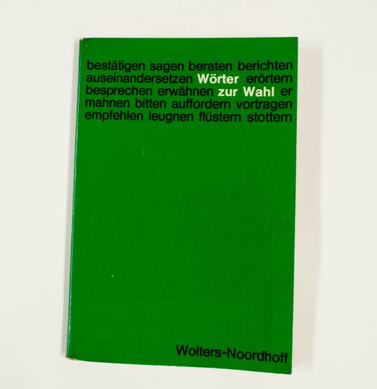 Worter zur wahl - Ferenbach