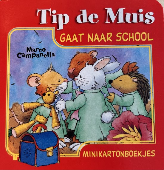 Tip de muis gaat naar school