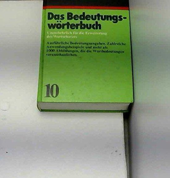 Bedeutungswörterbuch - Wolfgang Müller, Paul Grebe