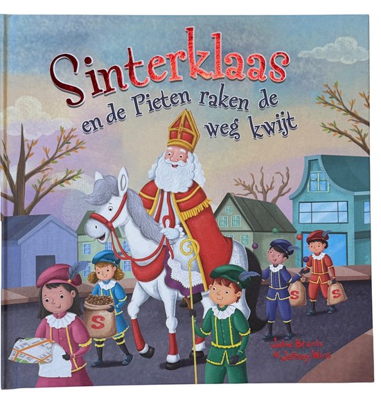 Sinterklaas Kinderboek – Sinterklaas en de Pieten raken de weg kwijt – Harde Kaft – 24 pagina’s