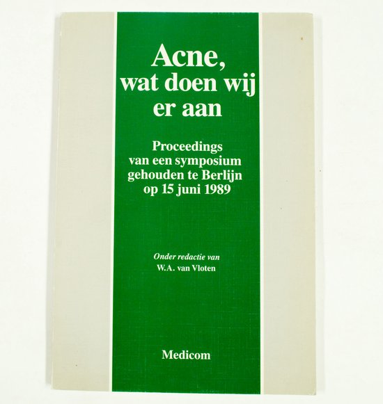 Acne - wat doen wij er aan - W.A. van Vloten