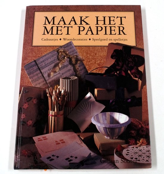 Maak het met papier - Souter, Jacqueline Toscani