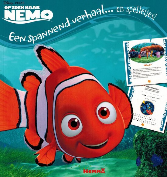 EEN SPANNEND VERHAAL... EN SPELLETJES - - OP ZOEK NAAR NEMO - Disney Pixar