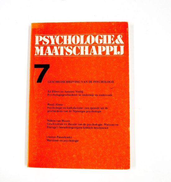 Psychologie en maatschappy - E. Elbers, R. Abma