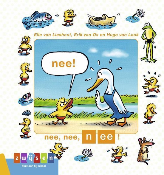 Kleuters samenleesboek - Nee, nee, nee! - Erik van Os, Elle van Lieshout