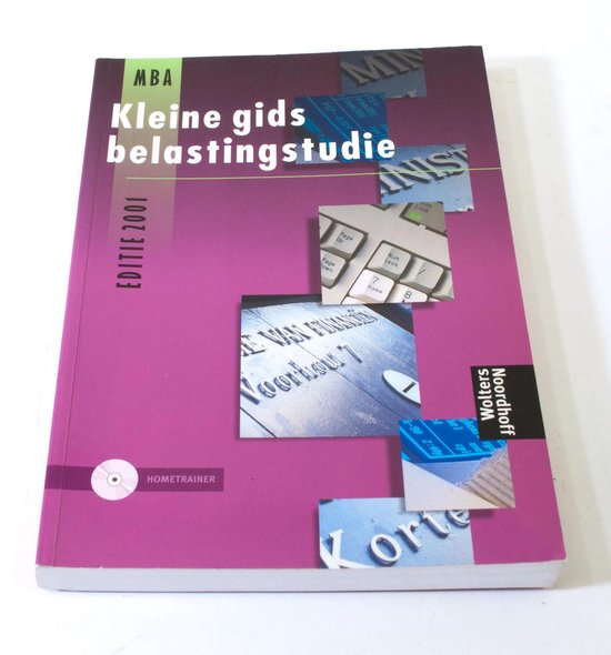 Kleine gids belastingstudie editie 2001 ISBN9001768490