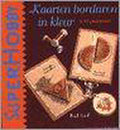 Kaarten borduren in kleur - Korf