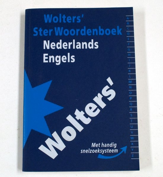 Wolters' SterWoordenboek Nederlands - Engels - Groningen Wolters, E.G. de Bood