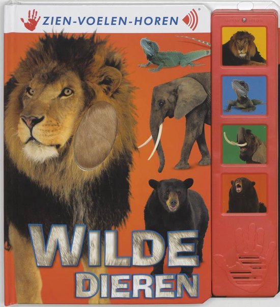 Aanraken En Voelenkaart Wilde Dieren - Onbekend