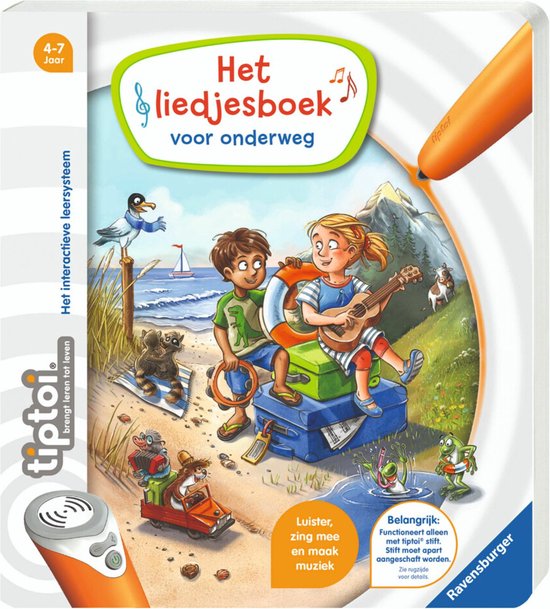 Tiptoi® Het Liedjesboek voor onderweg - Ravensburger - Leersysteem