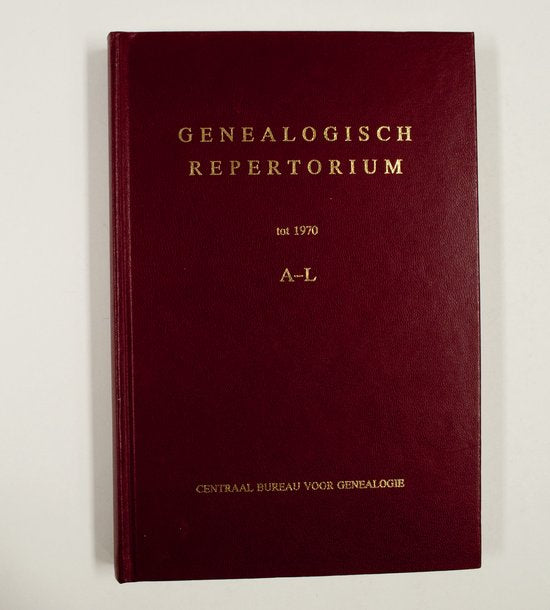 Genealogisch repertorium tot 1970