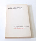Werkteater teaterwerk sinds 70 een verslag Rense Royaards