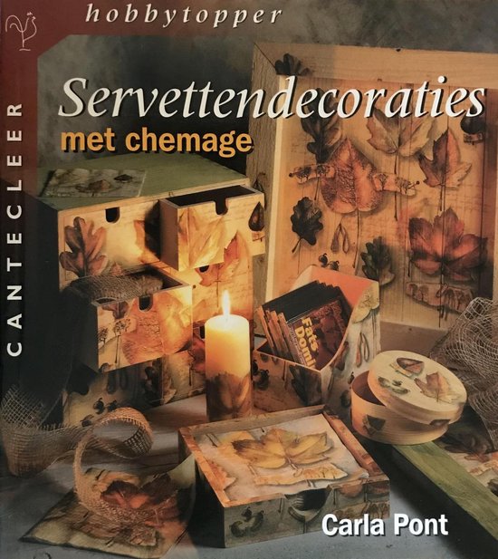 Servettendecoraties met chemage - Pont