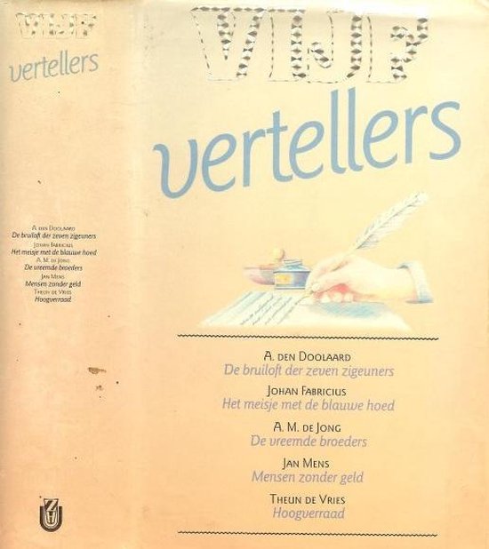 Vijf vertellers - o.a. a. den doolaard, Johan Fabricius