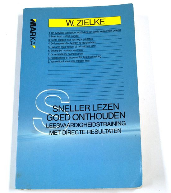 Sneller lezen, goed onthouden - Wolfgang Zielke