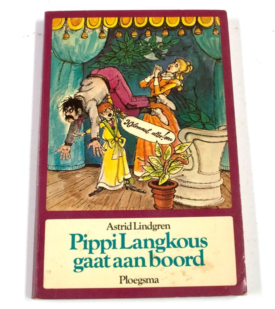 Pippi langkous gaat aan boord - A. Lindgren, Carl Ill. Hollander