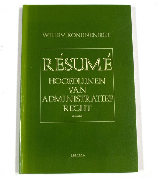 Resume - W. Konijnenbelt