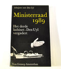 Ministerraad 1989 Het 3e kabinet Den Uyl vergadert ISBN 9060124243 14b