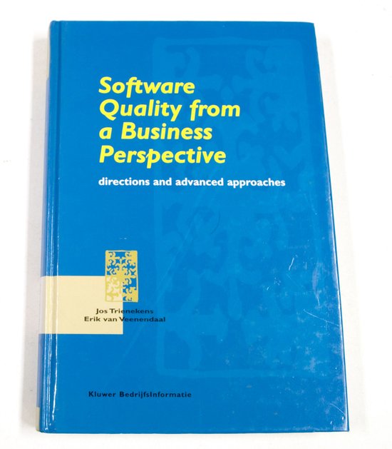 SOFTWARE QUALITY FROM A BUSINESS PERSPECTIVE - J.M. Jos Trienekens