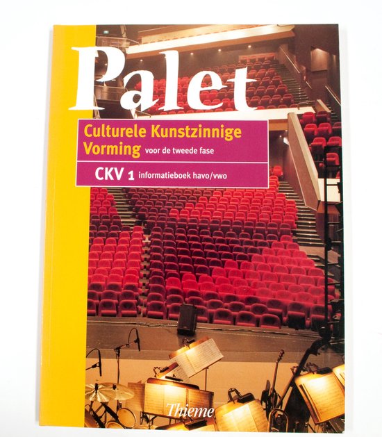 Informatieboek Palet CKV 1 havo/vwo - C. Geljon, S. Spijkerman