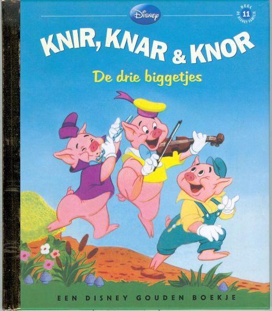 Gouden Boekje Deel 11 Knir,Knar en Knor de drie biggetjes
