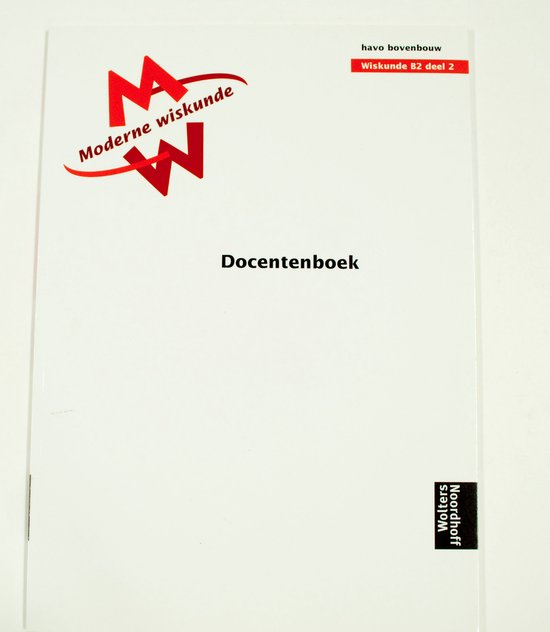 MODERNE WISKUNDE HAVO B2 2 DOC
