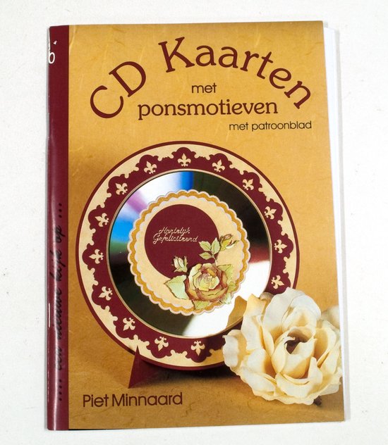 CD kaarten met ponsmotieven - Minnaard P.