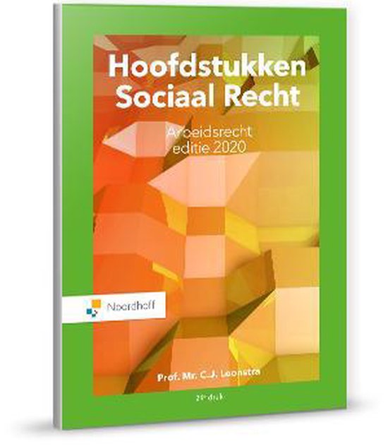 HOOFDSTUKKEN SOCIAAL RECHT DR 10 - C.J. Loonstra