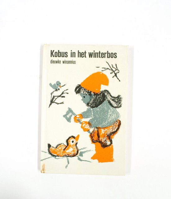 Kobus in het winterbos - Dieuwke Winsemius