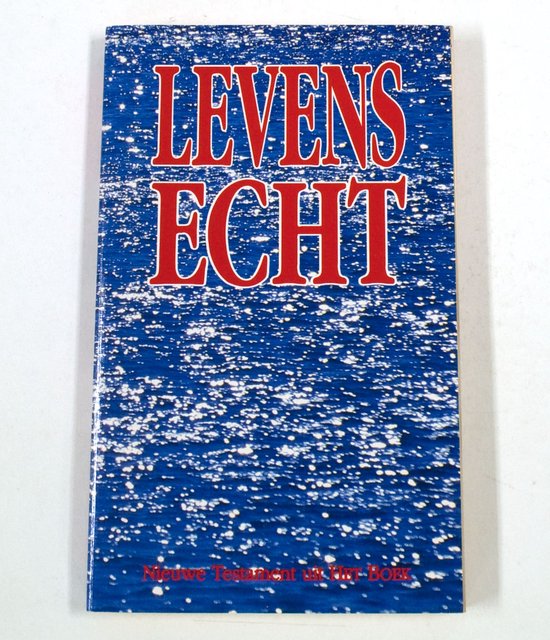 Levensecht (Nieuwe Testament uit Het Boek) - 5 Cm 12X19