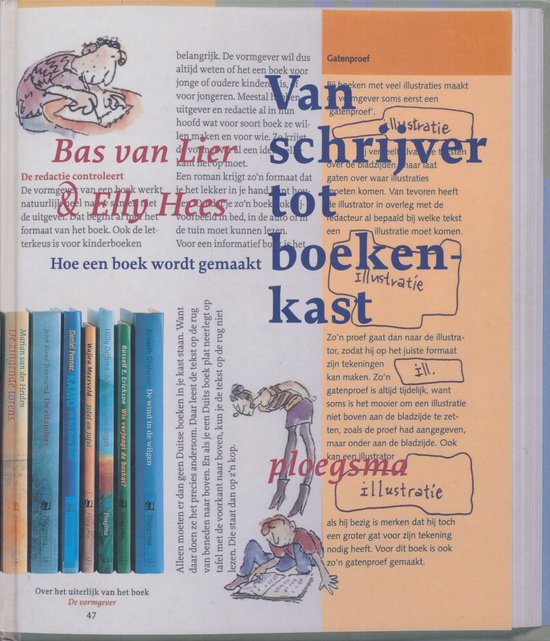 Van Schrijver Tot Boekenkast - Bas van Lier, Elly Hees