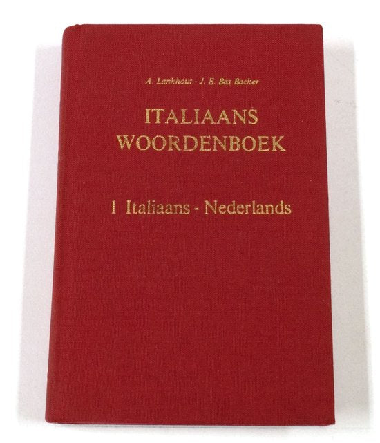 Italiaans woordenboek 1 - Lankhout