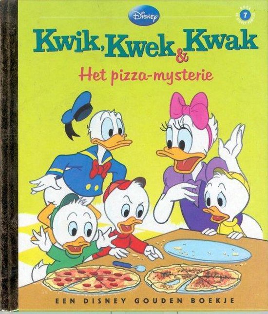 Kwik,Kwak en Kwek. het pizza mysterie. gouden boekje deel 7 - Disney