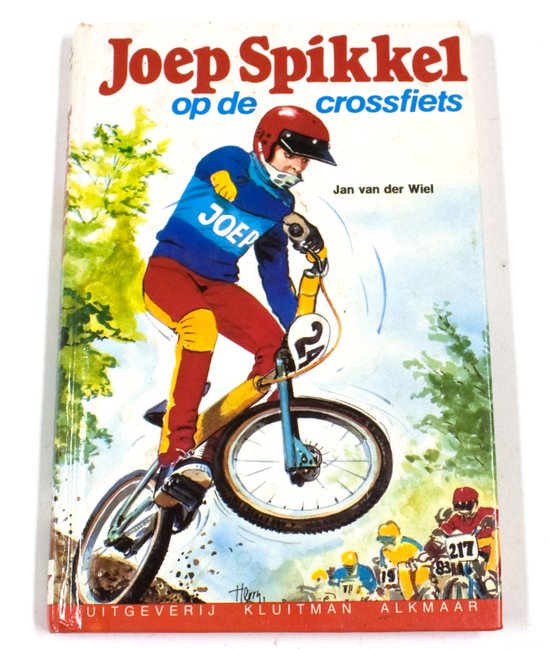 Joep spikkel. op de crossfiets - van Der Wiel, Herry Behrens