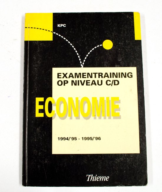 Examentraining op niveau economie CD 95 - 96
