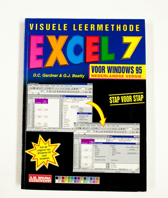 Visuele leermethode Excel 7 (windows 95) - Auteur Onbekend