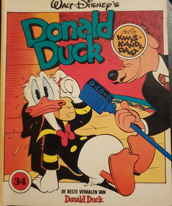 Donald Duck 34 kwiskandidaat - Carl Barks, Disney