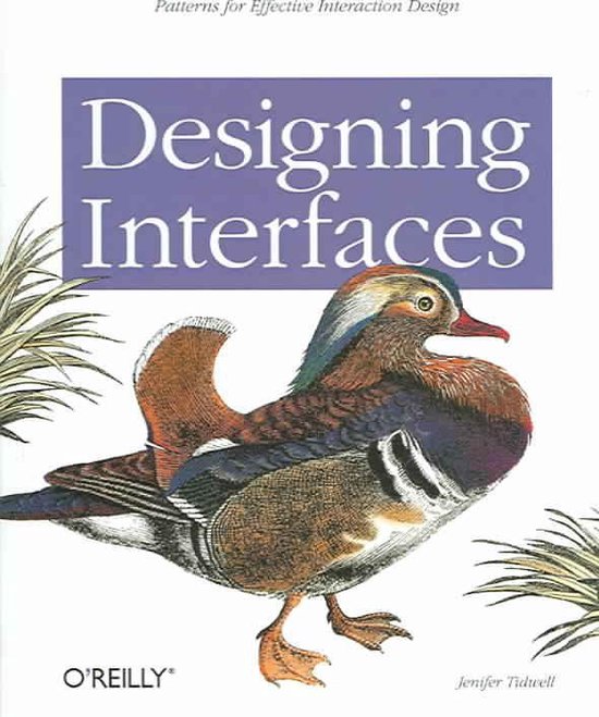 Designing Interfaces - Jenifer Tidwell, Charles Brewer