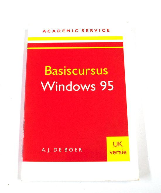 BASISCURSUS WINDOWS 95 UK - De Boer A.J.
