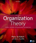 Organization Theory - Mary Jo Hatch, Ann L. Cunliffe