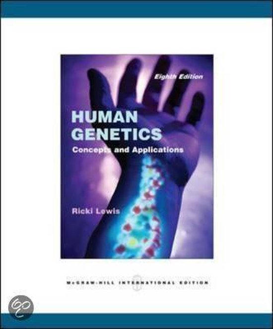 Human Genetics - Ricki Lewis
