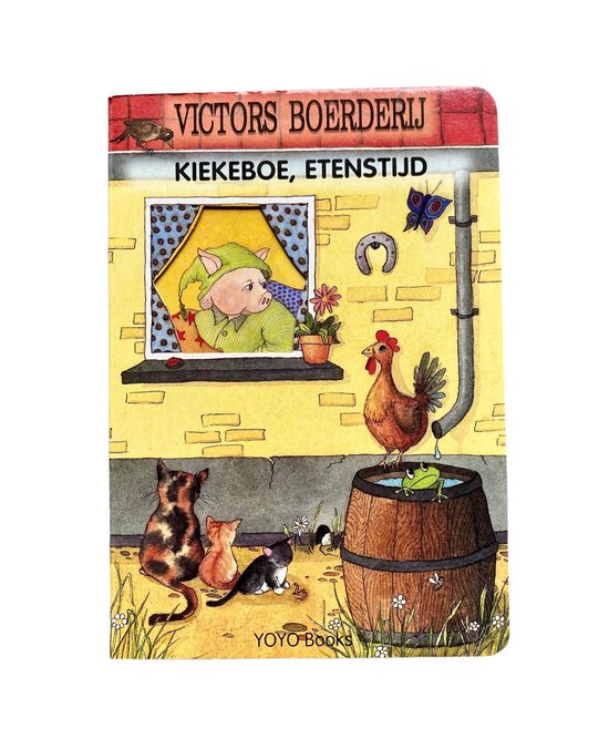 88480 Kartonnen Boekje Victor op de Boerderij - simply for kids
