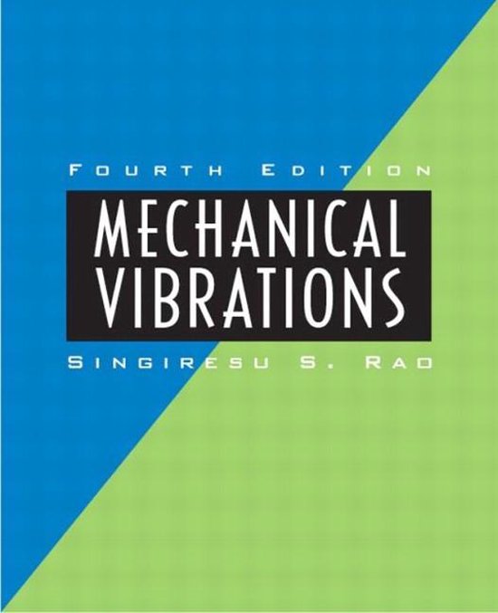 Mechanical Vibrations - Singiresu S. Rao, Rao Singiresu