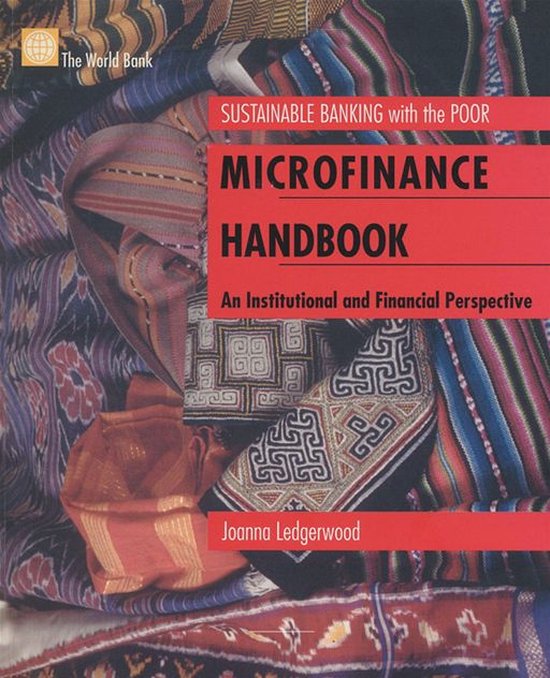 Microfinance Handbook An Institutional A - Joanna Ledgerwood, World Bank