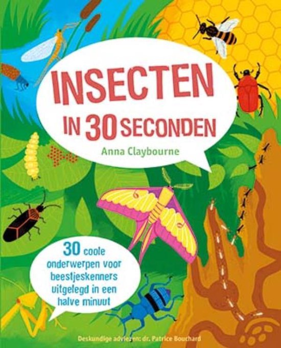Insecten in 30 seconden - Anna Claybourne