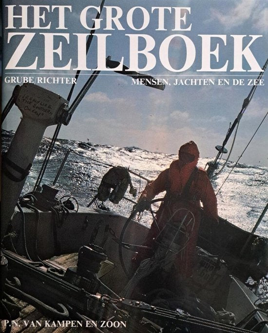 Grote zeilboek mensen jachten zee in cass - Frank Grube