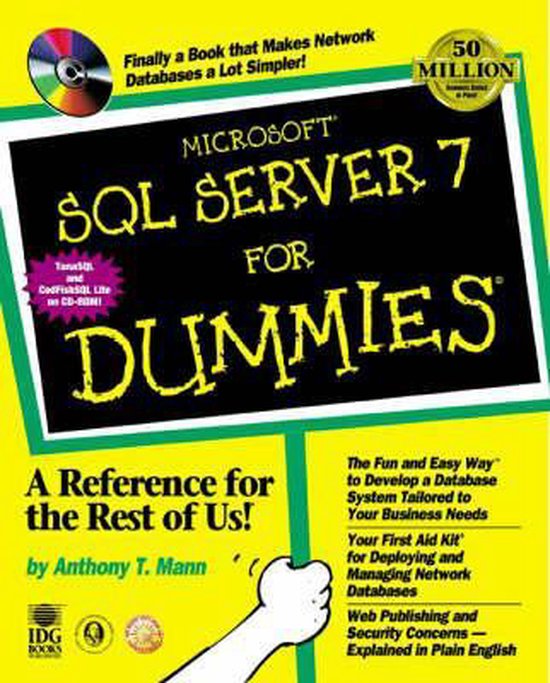 Microsoft Sql Server 7 For Dummies - Anthony T. Mann, Anthony Mann